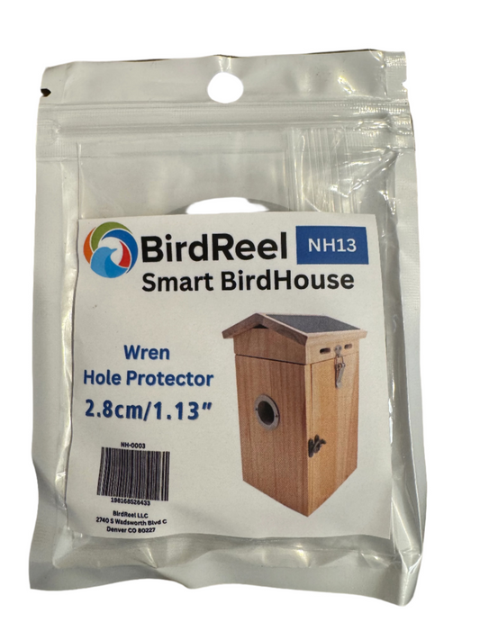 BirdReel Smart BirdHouse packaging with product image and text on a white background